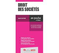 Droit des sociétés: Les principes généraux et spéciaux en matière de droit des sociétés (2024-2025)