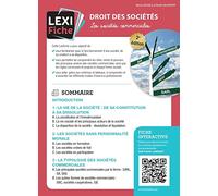 Droit des sociétés: Les sociétés commerciales