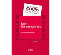 Droit des successions. 4e éd.