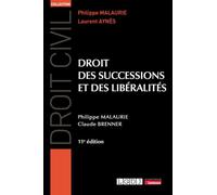 Droit des successions et des libéralités