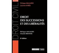 DROIT DES SUCCESSIONS ET DES LIBERALITES - 8EME EDITION