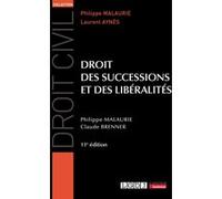Droit des successions et des libéralités