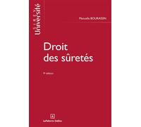 Droit des sûretés 9ed 9ème édition - Manuella Bourassin - Sirey - broché - Etude