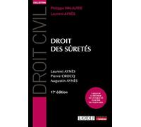 Droit des sûretés Laurent Aynès (Auteur), Pierre Crocq (Auteur), Augustin Aynès (Auteur)