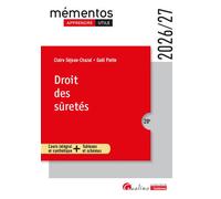 Droit des sûretés - Claire Séjean-Chazal - Gualino Eds - broché - Etude