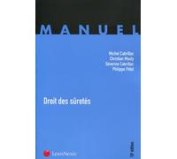 Droit des sûretés - Michel Cabrillac - LexisNexis - broché - Scolaire / Universitaire