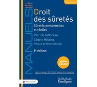 Droit des sûretés - Sûretés personnelles et réelles