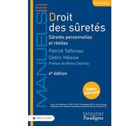 Droit des sûretés - Sûretés personnelles et réelles