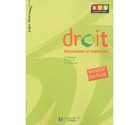 Droit documents et méthodes BTS, 1ère année : Livre de l'élève