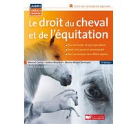 Droit du cheval et de l'équitation - Manuel Carius - France Agricole Eds - broché - Etude