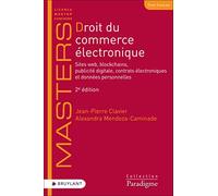 Droit du commerce électronique 2ed - Sites web, blockchains, publicité digitale, contrats électroniques et données personnelles