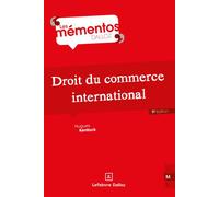 Droit du commerce international 9ème édition - Hugues Kenfack - Dalloz - broché - Etude