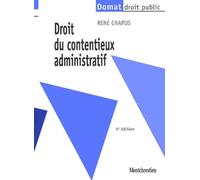 Droit Du Contentieux Administratif. 9eme Edition