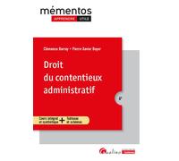 Droit du contentieux administratif Cours intégral et synthétique + Tableaux et schémas - Clémence Barray - Gualino Eds - broché - Etude