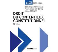 Droit du contentieux constitutionnel (2020)