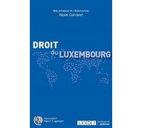 Droit du luxembourg - Collectif - Lgdj - broché - Etude