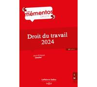 Droit du travail 2024 6ed 6ème édition - Jean-Philippe Lieutier - Dalloz - broché - Etude