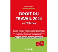 Droit du travail 2024 en 28 fiches (2024)
