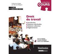 Droit du travail - 3ème édition Tomes 1 et 2 - Bernard Bossu - Lgdj - broché - Etude
