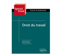 Droit du travail - Agnès Etiennot - Ellipses - broché - Scolaire / Universitaire