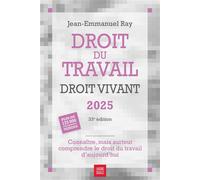 Droit du travail, droit vivant 2025: connaitre, mais surtout comprendre le droit du travail d'aujourd'hui