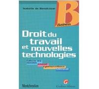 Droit du travail et nouvelles technologies De benalcazar i. (Auteur)