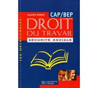 Droit du travail et Sécurité sociale, CAP/BEP, élève