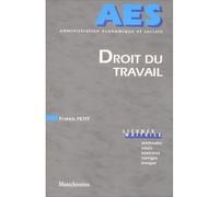 Droit du travail - Franck Petit - Montchrestien - broché - Scolaire / Universitaire