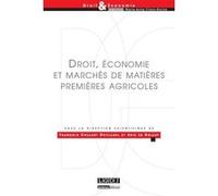 Droit, économie & marchés de matières premières agricoles