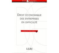 Droit économique des entreprises en difficulté - Denis Voinot - Lgdj - broché - Etude