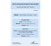 Collectif – Droit et bonne gouvernance – Janvier-février-mars 2010, n°2 – Broché