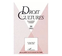 Droit Et Cultures N° 30-1995/2 - Le Juge Dans Le Monde Arabe