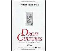 Droit Et Cultures N° 44-2002/1 - Traductions Er Droits