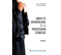 Droit et deontologie de la profession d'avocat - 2eme edition - Bernard Beignier - Gazette Du Palais - broché - Etude