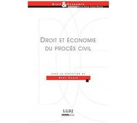Droit Et Économie Du Procès Civil