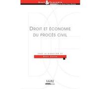 Droit et économie du procès civil Dany Cohen (Auteur)