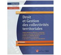 Droit Et Gestion Des Collectivités Territoriales