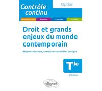 Droit et grands enjeux du monde contemporain Tle