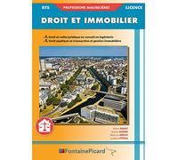 Droit et immobilier BTS professions immobilières / Licence