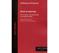 Droit et Internet Guillaume Florimond (Auteur)