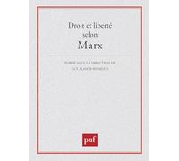 Droit et liberté selon Marx