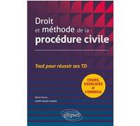 Droit et méthode de la procédure civile Kevin Favre (Auteur), Judith Quidu-Tudela (Auteur)