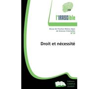 Droit et nécessité - Collectif - Campus Ouvert - broché - Revue