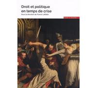 Droit et politique en temps de crise Bulletin annuel de Villetaneuse 5 - Franck Laffaille - Mare & Martin - broché - Etude