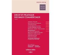 Droit et pratique des baux commerciaux 2025/2026 Marie-Pierre Dumont-Lefrand (Auteur), Hugues Kenfack (Auteur)