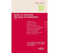 Droit et pratique des baux d'habitation 2022/23 10ed