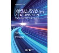 Droit et pratique des grands projets à l'international Une perspective civiliste - Guillaume Feld - Legitech - broché - Etude