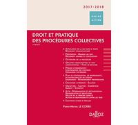 Droit et pratique des procédures collectives