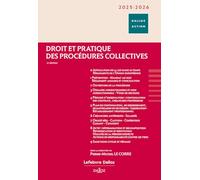 Droit et pratique des procédures collectives 2025/2026. 13e éd.