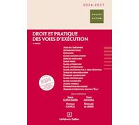 Droit et pratique des voies d'exécution 2026/2027. 11e éd.